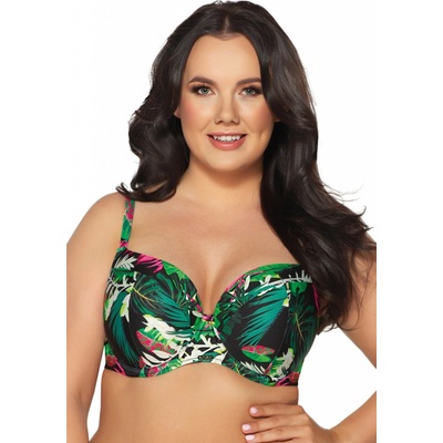 Ava horný diel plaviek Sk 201 vystužený tropical island