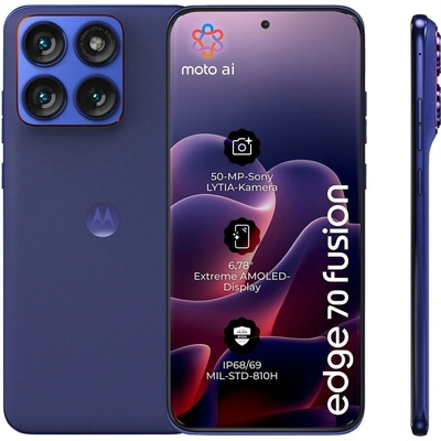 Motorola EDGE 70 Fusion 8GB/256GB Pantone Orient Blue