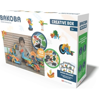 BAKOBA Creative 182 dílů, pěnová stavebnice