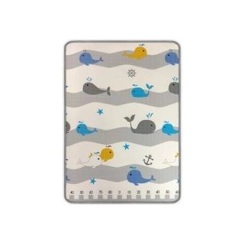 Milly Mally Kinder Bears and Whales Roll Up Foam Mat