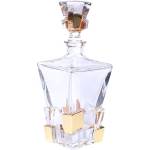 Bohemia 1845 Гарафа Bohemia 1845 Crack Gold 900ml (650457)