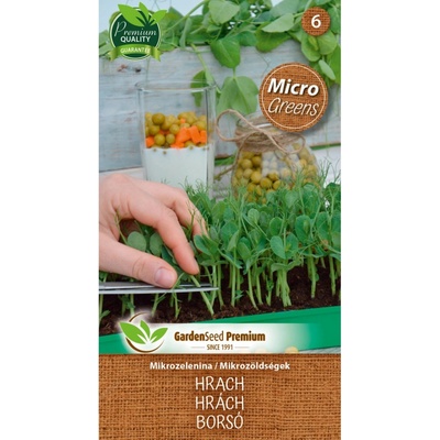 Semienka Mikrozelenina Hrach