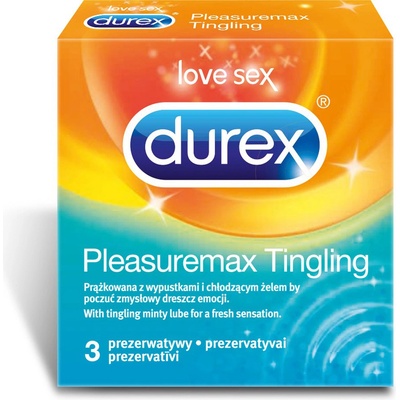 Durex Pleasuremax Tingling 3 ks