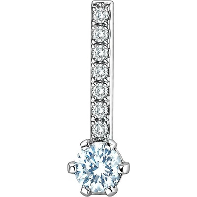 Zlaton Přívěsek bílé zlato s kamenem s diamanty 0.056ct N15012602108