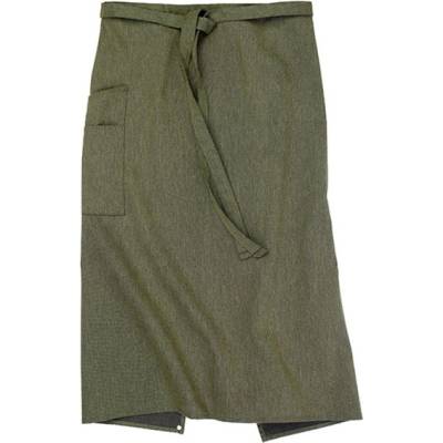 Cg Workwear Macerata Unisex zástěra 01271-36 Green Melange 80 x 100 cm
