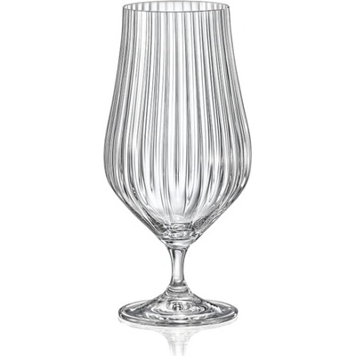 Crystalex Sklenice na pivo Tulipa Optic 6 x 540 ml