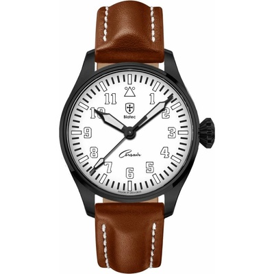 Biatec Corsair Vintage 05 - Svetlohnedý kožený remienok