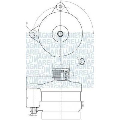 generátor MAGNETI MARELLI 063732188010