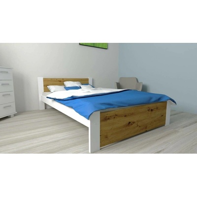 ComfortMatrace Luna + rošt Barva dub artisan / bílá
