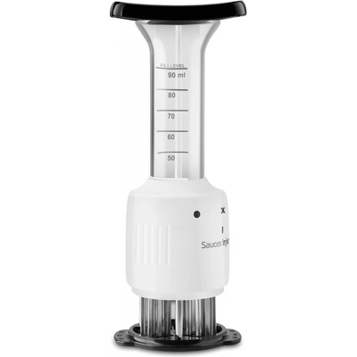 Kitchen&home 6211 Zjemňovač mäsa s nádobkou, 90ml bielo-čierny
