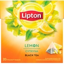 Čaje Lipton Lemon 20 pyramidových sáčků