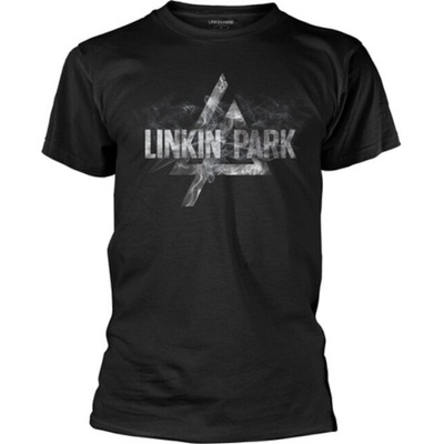 Linkin Park tričko Smoke Logo Black