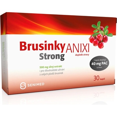 Brusinky ANIXI Strong 500 mg 30 kapslí