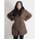 Bunda Lite Oversize brown