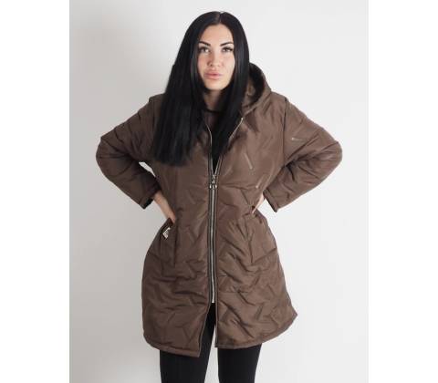 Bunda Lite Oversize brown