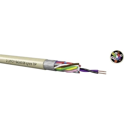 tronik 8.21602E8 řídicí 2-LifYCY TP 8 x 2 x 0.2 mm² křemenová šedá metrové zboží