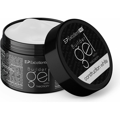 Excellent PRO Builder gel with thixotropy Construction White 50g