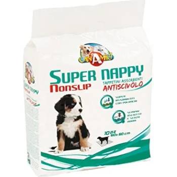 Croci Super Nappy Nonslip - Памперси за постилане за кучета 60 х 60 см 10 броя
