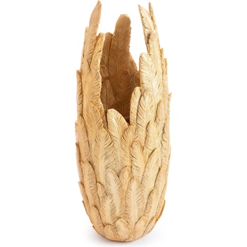 Bizzotto ДЕКОРАТИВНА ВАЗА lame 32x34x80cm ЗЛАТО (0183050)