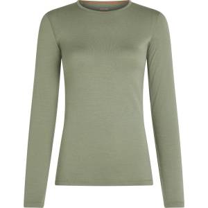 Icebreaker Дамско мериносово термобельо Icebreaker Women's 260 Tech L/S Crewe Merino base layer - Lichen - размер XL (115-0936-2015)