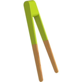 pebbly Бамбукова щипка за суши и хапки Pebbly 15 см - зелена (PEBBLY NBA050)