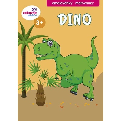 Omaľovánky A5 Dino