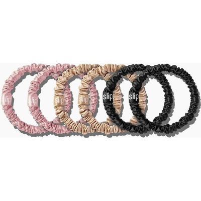 SLIP Skinny scrunchies Multi 6x
