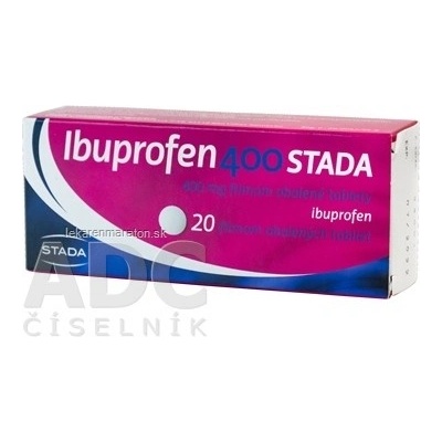 Ibuprofen 400 Stada tbl.flm.20 x 400 mg