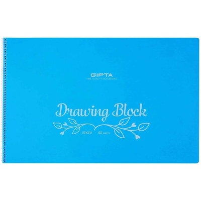 GIPTA Скицник, 35 х 50 cm, 110 g/m2, PP корица, 25 листа (1575120046)