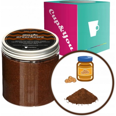 Cup&You Káva aromatizovaná s příchutí ARAŠÍDOVÉHO MÁSLA mletá arabica 200 g