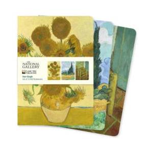 National Gallery: Van Gogh Set of 3 MIDI Notebooks | Flame Tree Publishing (ISBN: 9781804179215)