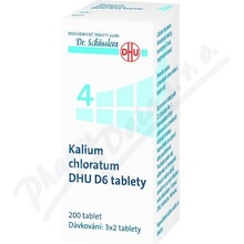 KALIUM CHLORATUM DHU POR D6 TBL NOB 200