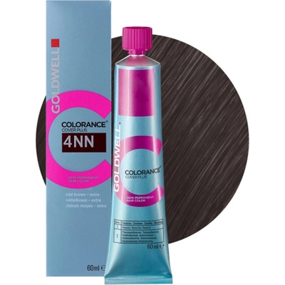 Goldwell Colorance Деми-перманентна боя за коса 4NN Интензивно средно кафяво 60 ml