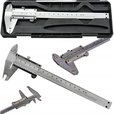 GEKO Měřítko posuvné kovové, 0-150mm x 0,05 – Hledejceny.cz