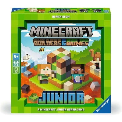 Ravensburger Настолна игра Minecraft: Builders & Biomes Junior (Мултиезично издание) - Детска (24688)