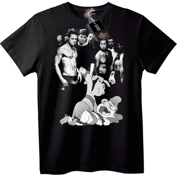 NOONEBRAND Тениска Картинни & Филмови Звезди - S, Black