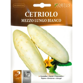 Hortus Бяла краставица Mezzo Lungo Bianco