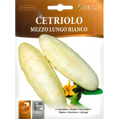 Hortus Бяла краставица Mezzo Lungo Bianco