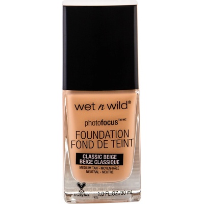 Wet n Wild Photo Focus zmatňujúci fluidný make-up Classic Beige 30 ml