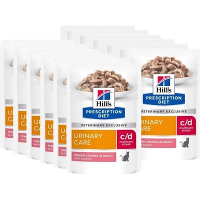 HILL'S PD Prescription Diet Feline c/d Urinary Care losos 12x85 g
