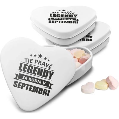 Sablio Cukríky Tie pravé legendy sa rodia v septembri 40 g