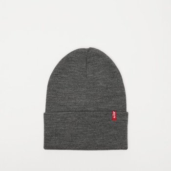 Levi's Slouchy Red Tab beanie Šedá