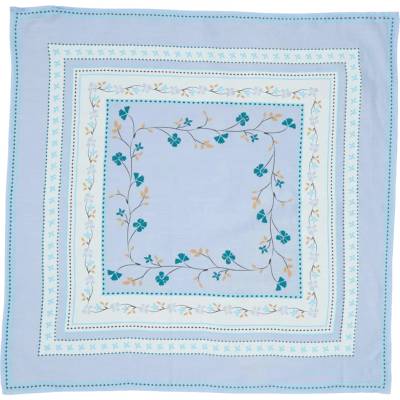 Šátek Skall Floral Aqua