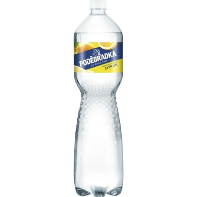 Poděbradka citron 6 x 1,5 l
