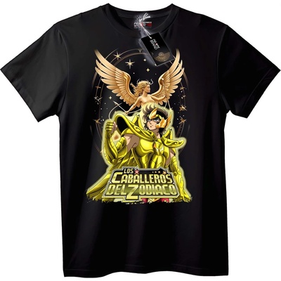 NOONEBRAND Тениска Saint Seiya Златен Доспех - 2XL, White