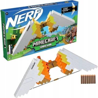 Raketomet NERF Minecraft se zvukovým zásobníkem na 8 šipek