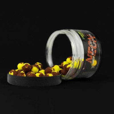 EmersFish Vyvážené boilie NEONKY Banán Losos - 50g, 12mm
