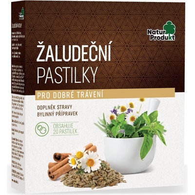 Naturprodukt Žaludeční pastilky 20 pastilek