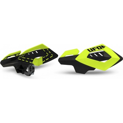 UFO kryty páček ARCHES barva žlutá fluorescenční (s upevněním 22mm)