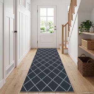 vidaXL Каса за килим ORIZ 1150 gsm Черен мрежест модел (42045502)